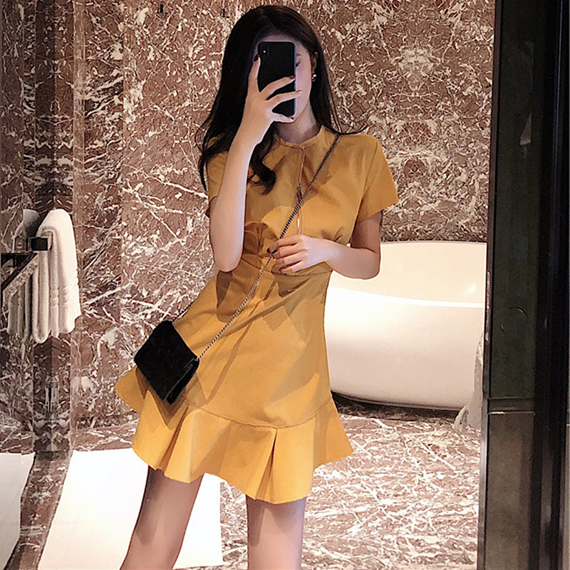 Trendy ins Hot-Selling Fashionable Short Skirt European Style 2026 Summer New Slim-Fit Vintage Chic Dress Trendy ins Hot-Selling Fashionable Short Skirt European Style 2026 Summer New Slim-Fit Vintage Chic Dress