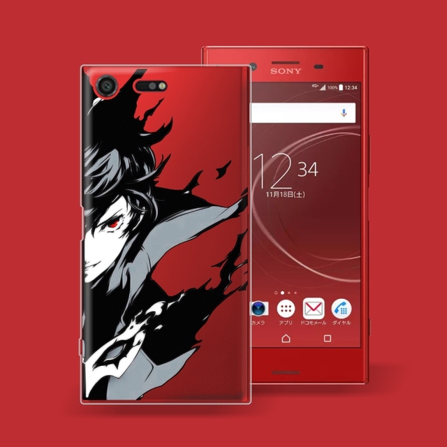 Phone Case Persona 5 Anime Illustration Covers Sony Xperia Xz Premium Xperia Z5 Xperia Z5 Compact Xperia X Performance Xperia Xa Xperia Xz Xperia Xzs Xperia Z3 Xperia Z2 Xperia Z1 Compact