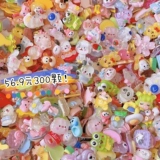 Мультяшные смешанные аксессуары, кремовый аксессуар, заколка для волос, чехол для телефона ручной работы, популярно в интернете