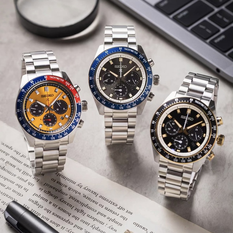 Seiko Prospex Series Three-Eye Panda Sports Chronograph Solar Watch Ssc947P1/Ssc941 Seiko Prospex Series Three-Eye Panda Sports Chronograph Solar Watch Ssc947P1/Ssc941