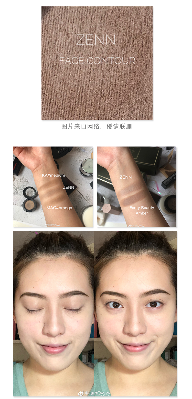 Lưu mũi sập Thái Lan ZENN sửa chữa dung lượng kem mũi bóng 4,5g bóng mũi V mặt âm thanh nổi tạo khối etude house
