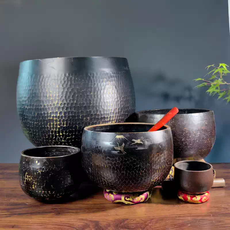 日本回流铜器铸金家津田永寿作双鯉紋铜赏盘艺术铜盘茶室挂盘装饰-淘宝