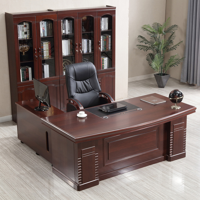 Light Luxury Office Desk, Executive Desk and Chair, Executive Desk and File Cabinet Combination, Chinese-Style Office Supervisor Desk, Large Desk, Computer Desk Light Luxury Office Desk, Executive Desk and Chair, Executive Desk and File Cabinet Combination, Chinese-Style Office Supervisor Desk, Large Desk, Computer Desk