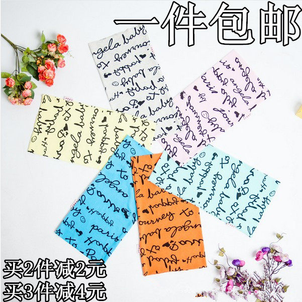 Angela baby baby warm around pure cotton neck cover cute boys and girls