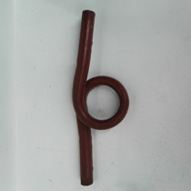 Y100Y150 steam high pressure pressure gauge gauge bending pressure gauge gauge bending buffer pipe welding buffer pipe elbow G1 2