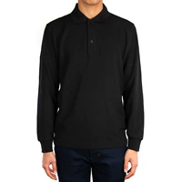 Áo thun polo tay dài nam và nữ mặc áo blouse giản dị đội áo khoác mùa thu đông áo thun cotton nam