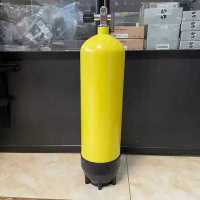 12L submersible cylinder inflatable high pressure diving bottle with bottle head valve scuba diving equipment 12 liters diving cylinder