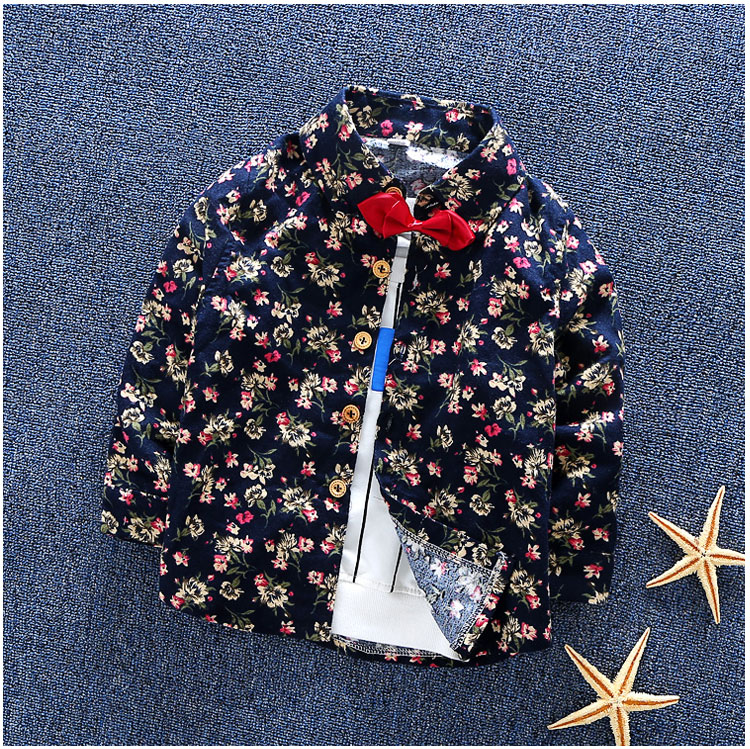 Chemise garcon à manche longue - Ref 2075624 Image 31