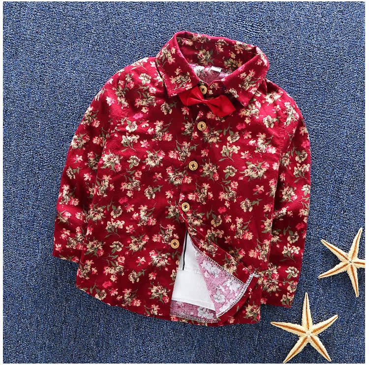Chemise garcon à manche longue - Ref 2075624 Image 33