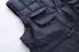 Mùa thu và mùa đông trung niên xuống áo vest cotton nam nhiều túi xuống áo vest cotton cho người cao tuổi ao ba lo nam Áo vest cotton