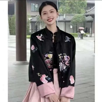 M018 manshangge 2025 winter new style embroidered tassels and cotton-padded clothes M018 manshangge 2025 winter new style embroidered tassels and cotton-padded clothes