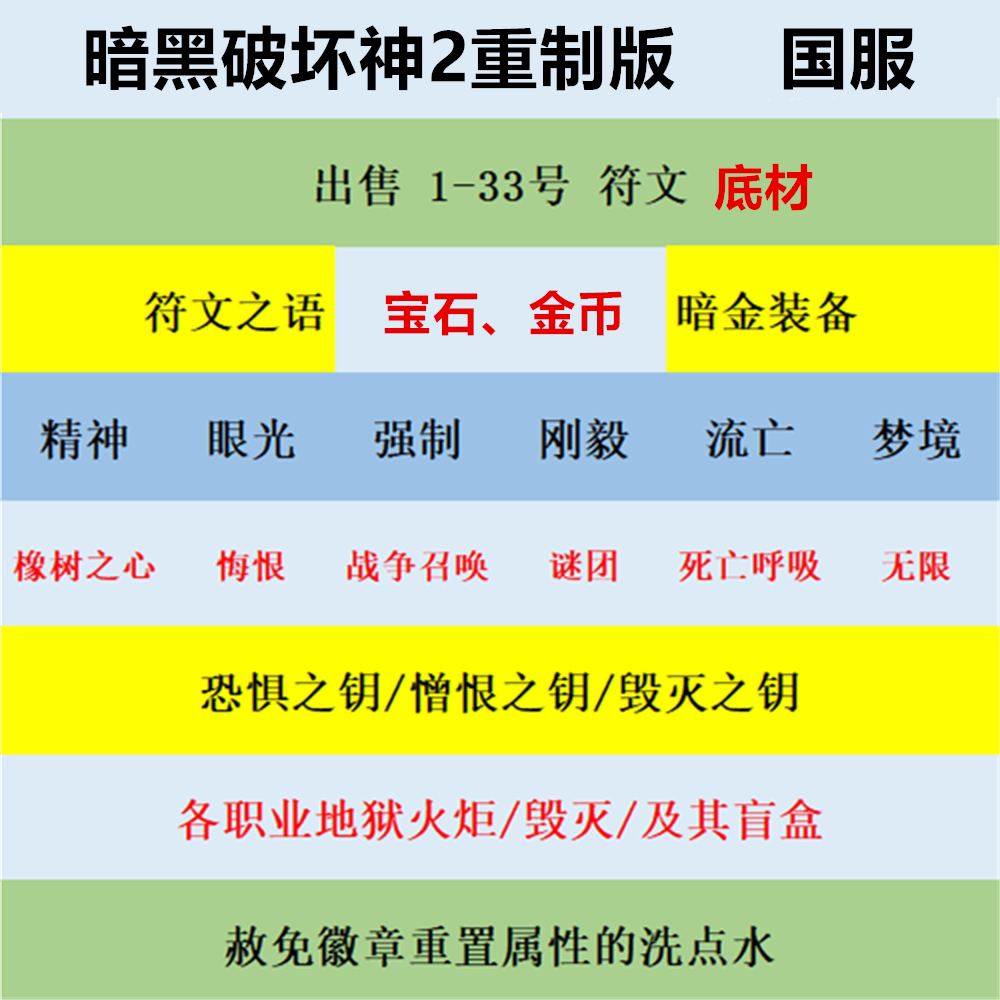 暗黑破坏神2重制版国服1-33符文罗贝乔法师亚马逊火炬符文之语测评_游戏大全_淘宝游戏网