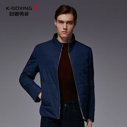 劲霸男士新款秋季外套时尚休闲轻薄短版茄克棉服|FMHL4515