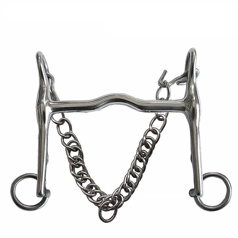 Stainless steel shelf horse mouth title will not rust low arched horsemouth length about 135 mm