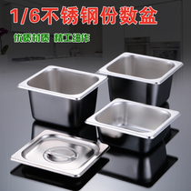 1 6 Stainless steel sub-pot plate seasoning box ice cream box jam powder milk tea powder box jar