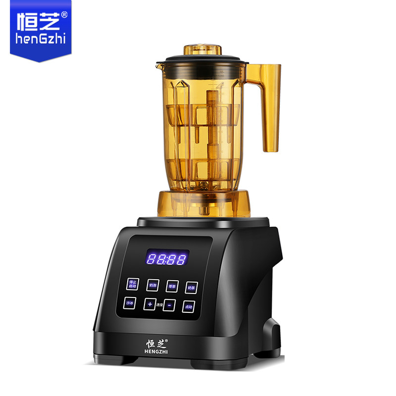 Hengzhi Q9 Extraction Tea Machine Commercial Milk Tea Shop Supplies Milk Cover Machine Crushed Ice Mixer Milkshake Cuisine Machine Ice Sand
