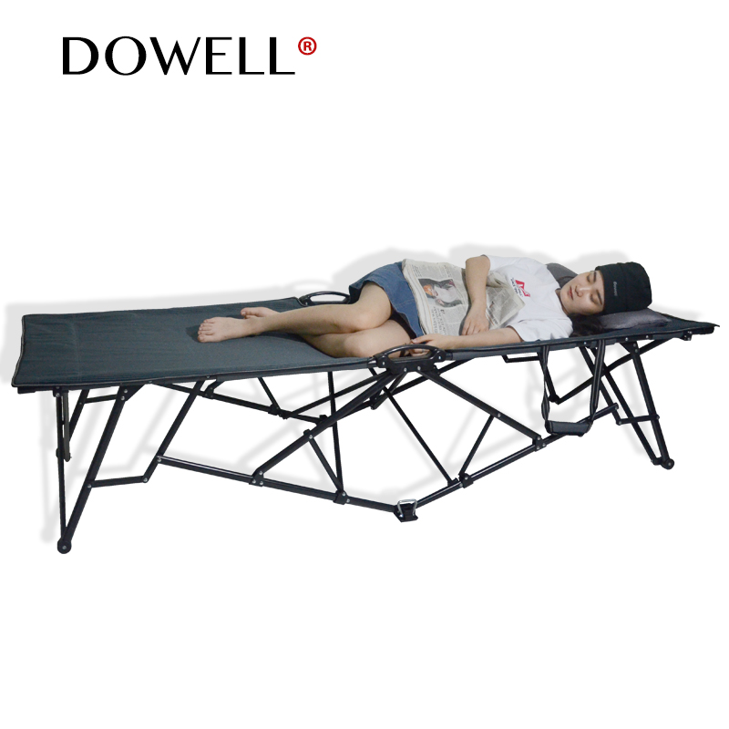 Mainly outdoor flat plate folding bed lunch lounge lounge line military bed camping self - driving beach bed 2970