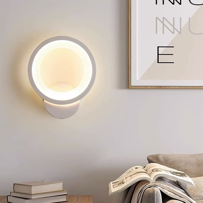 Bedroom Bedside Lamp, Modern Simple and Light Luxury, Living Room Background Wall Lamp, Staircase Corridor, Children's Room Creative Internet Celebrity Wall Lamp