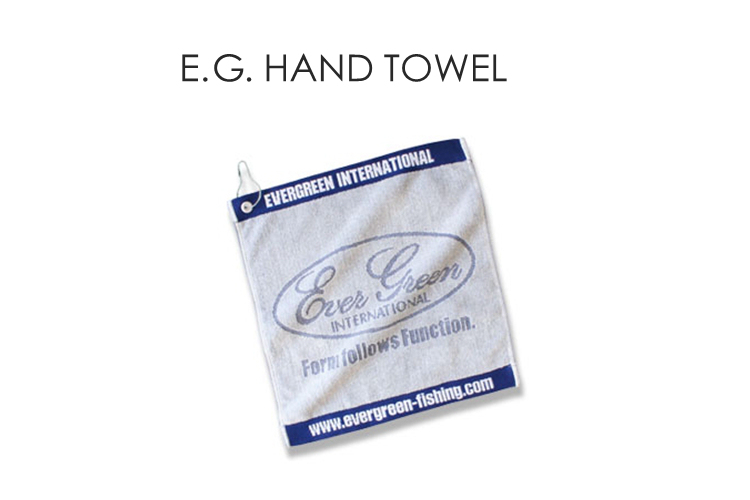 Japan Evergreen Hand Towel Fishing Towel Hand Towel Hanging Buckle Type