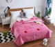 Khăn trải giường bằng vải pha lê hai mặt trải giường một mảnh quilting là thêm lớn một mặt nhung một bên chăn bông cộng với bông lớn bìa
