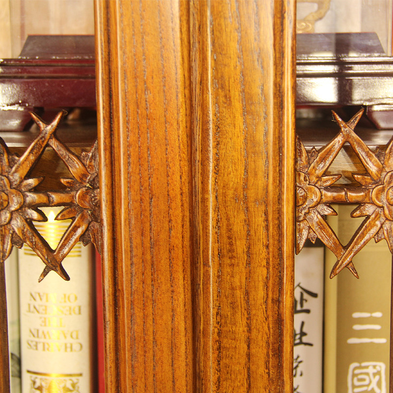 Ming and Qing antique solid wood furniture south elm two doors six