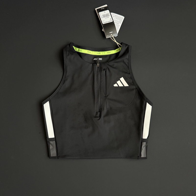 Adidas Adizero Gel Pocket Women's Multi-Pocket Short Running Vest Adidas Adizero Gel Pocket Women's Multi-Pocket Short Running Vest