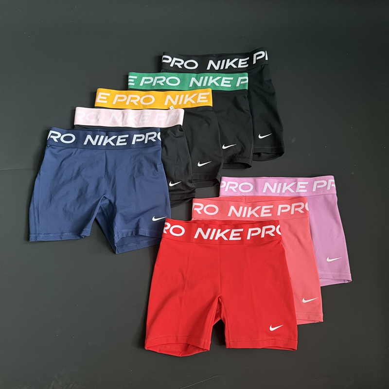 Nike 26 Models Pro 3/5 Points Women's Marathon Yoga Fitness Seamless Tight Shorts Nike 26 Models Pro 3/5 Points Women's Marathon Yoga Fitness Seamless Tight Shorts