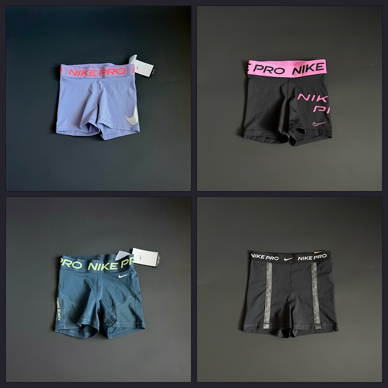 Nike Pro 3/5 Length Women's Fitness Running Yoga Printed Tight Shorts Nike Pro 3/5 Length Women's Fitness Running Yoga Printed Tight Shorts