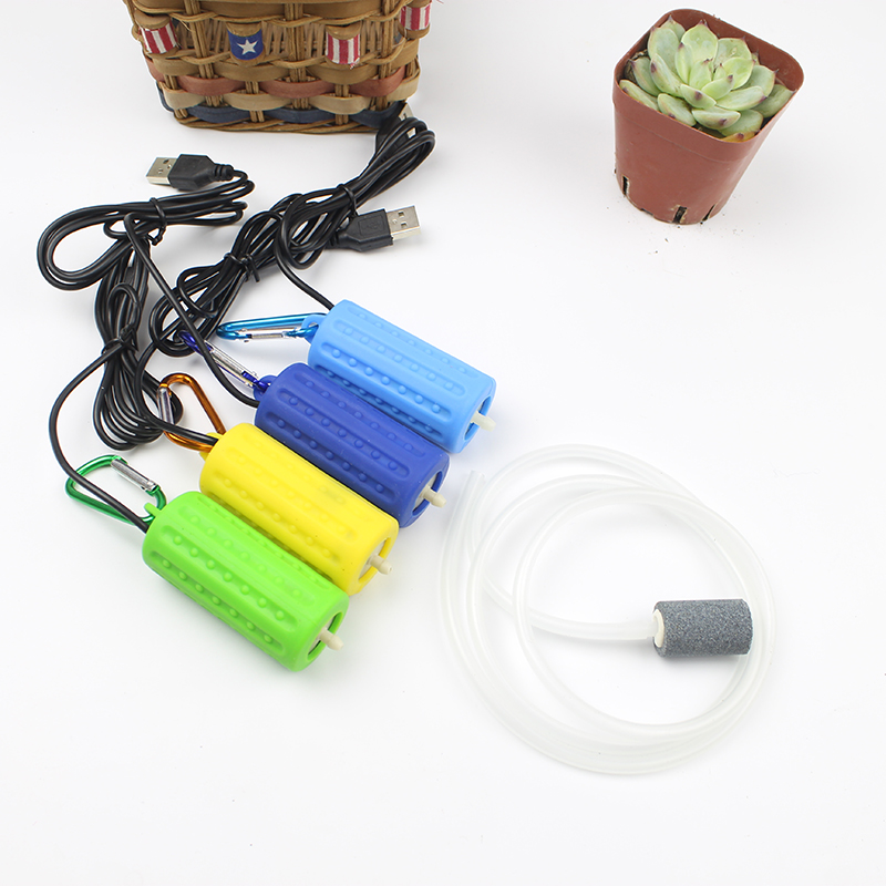 USB Oxygenation Pump Small Fish Tank Mute Home Outdoor Oxygen Machine Fish Fish Phishing Portable Water Pump Oxygenation Air Pump