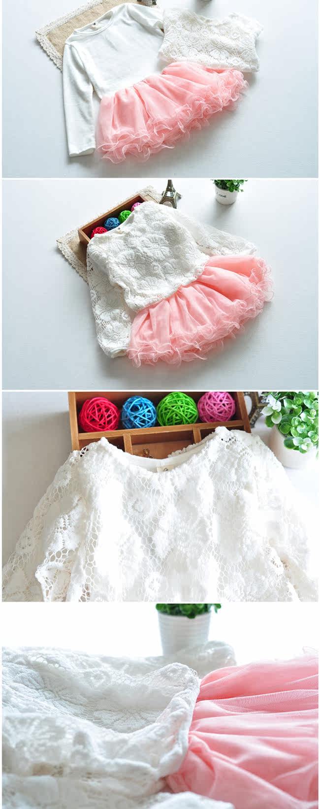 Robe enfant BABY en mélange - Ref 2044625 Image 17