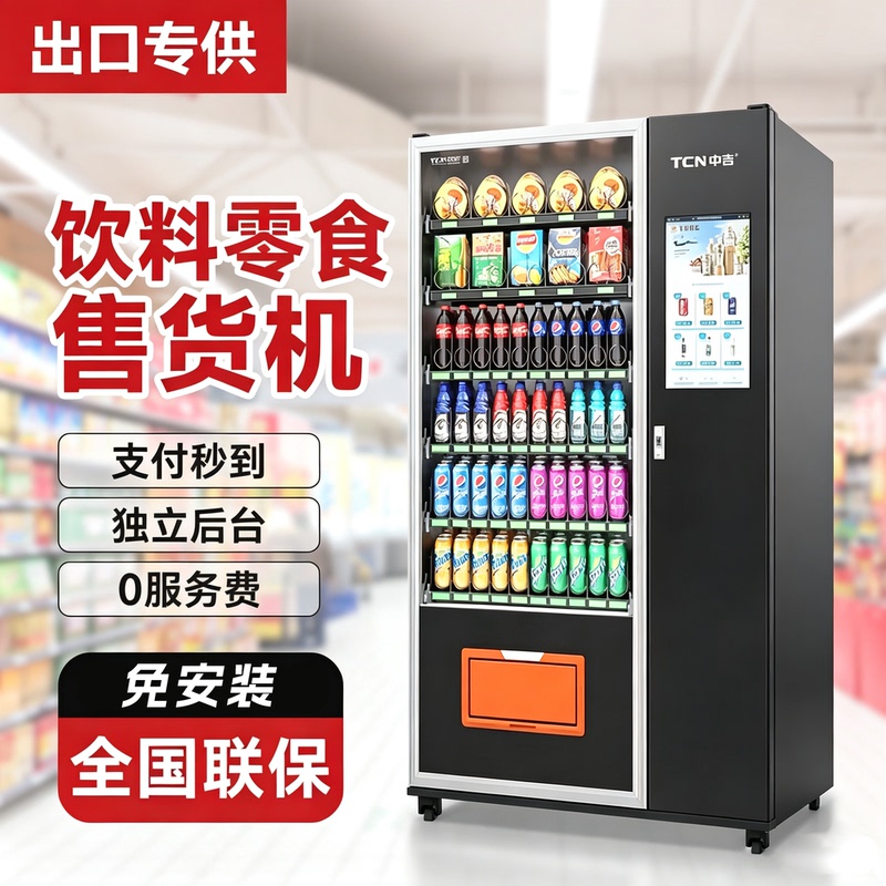 Vending Machine with Qr Code Scanning, 24-Hour Unattended Vending Machine, Nfc Payment Beverage and Snack Vending Machine Vending Machine with Qr Code Scanning, 24-Hour Unattended Vending Machine, Nfc Payment Beverage and Snack Vending Machine