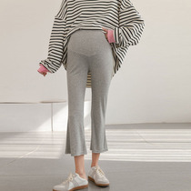 Pregnant woman pants female summer style microlabrum 80% pants pure cotton soft and comfortable elastic pants Summer thin pregnant woman with underpants