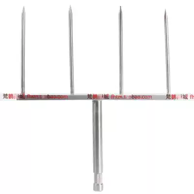 Film and television four-pin reflector fork 4-pin foam board fork Photography four-pin reflector foam fork Rice pineapple fork