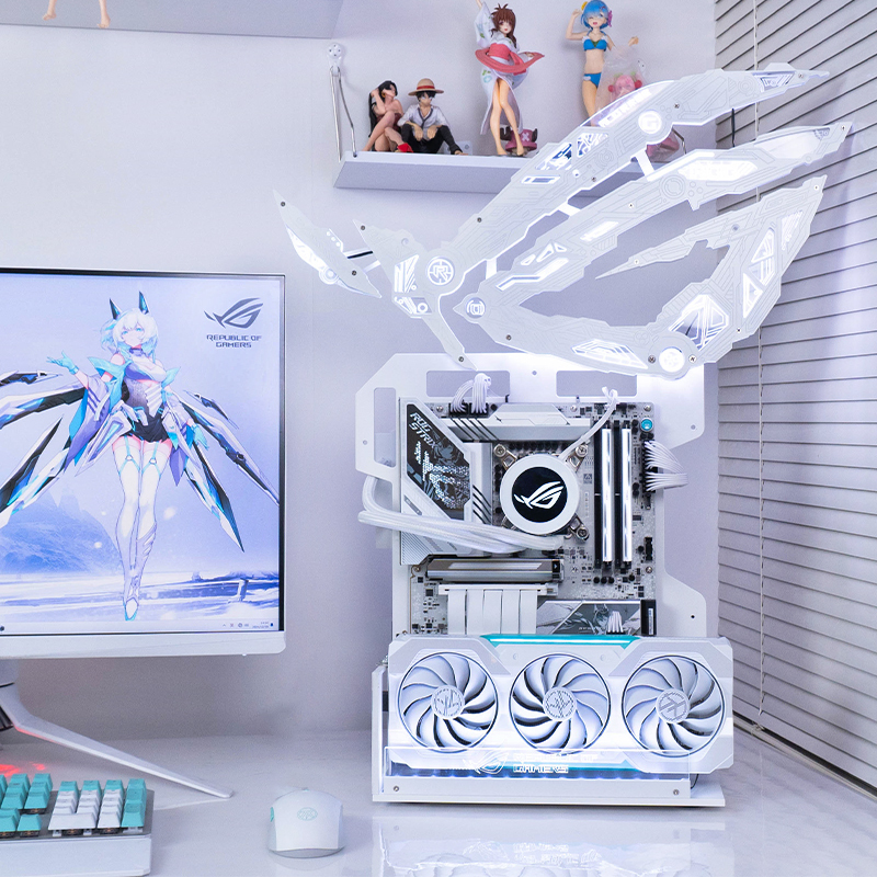 Asus Rog Republic of Gamers Strix Open-Frame Faith Edition Full Set 5080/5090D Desktop Pc