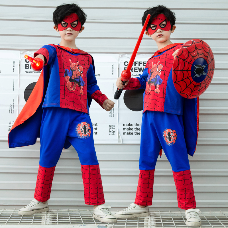 Halloween children's show costume kindergarten boy baby cosplay cospla Spider Man suit