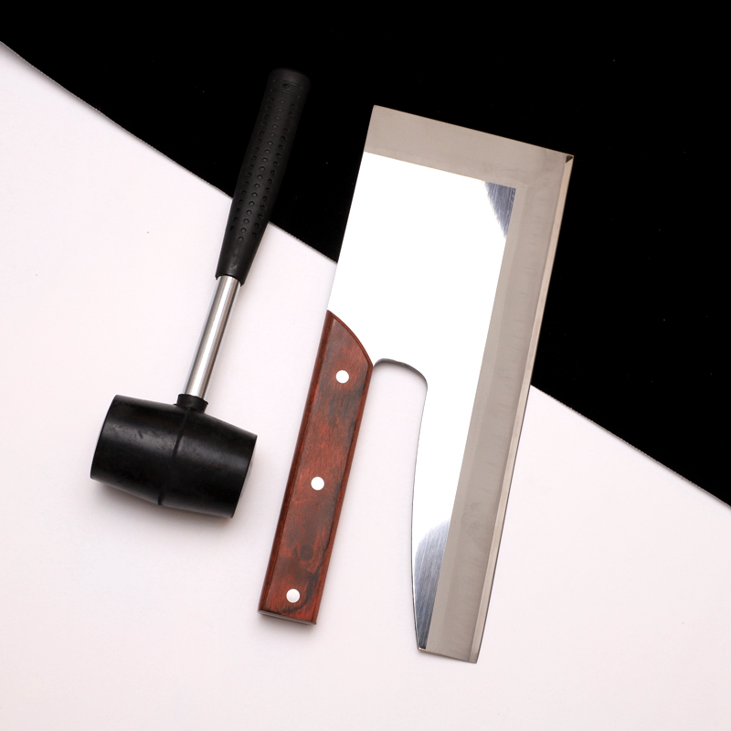 Bar utensils Japanese ice knife wooden handle ice knife ice opener