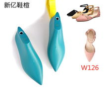 Xinyi shoe last factory direct selling womens low-heeled pointed hollow sandals last Baotou bag heel dense shoe last female W126