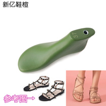 Exported girl Rome sandals Xinyi Yuan shoes manufacturer direct sales of high gang round head flat and sandal W033H