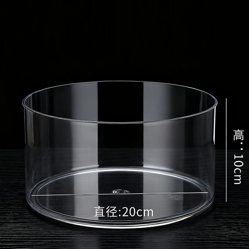 Round Acrylic Transparent Storage Box, Round Cylinder, Round Tray, Round Barrel, Waste Paper Basket, Kitchen Tabletop Round Acrylic Transparent Storage Box, Round Cylinder, Round Tray, Round Barrel, Waste Paper Basket, Kitchen Tabletop