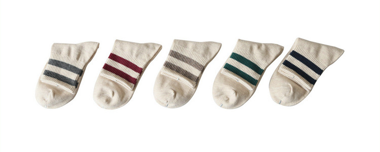 Vớ cotton đại học nữ phiên bản Hàn Quốc của phụ nữ vớ cotton mỏng hai sọc thanh nữ vớ mùa xuân và mùa hè học sinh vớ tất cao cổ đến gối