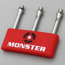 Japanese MONSTER NO 5 stainless steel soft dart to hard dart conversion needle 30mm long