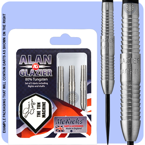 British original fit McKicks Alan Glazier Shark Machine21 Kerch Tungsten Steel Darts