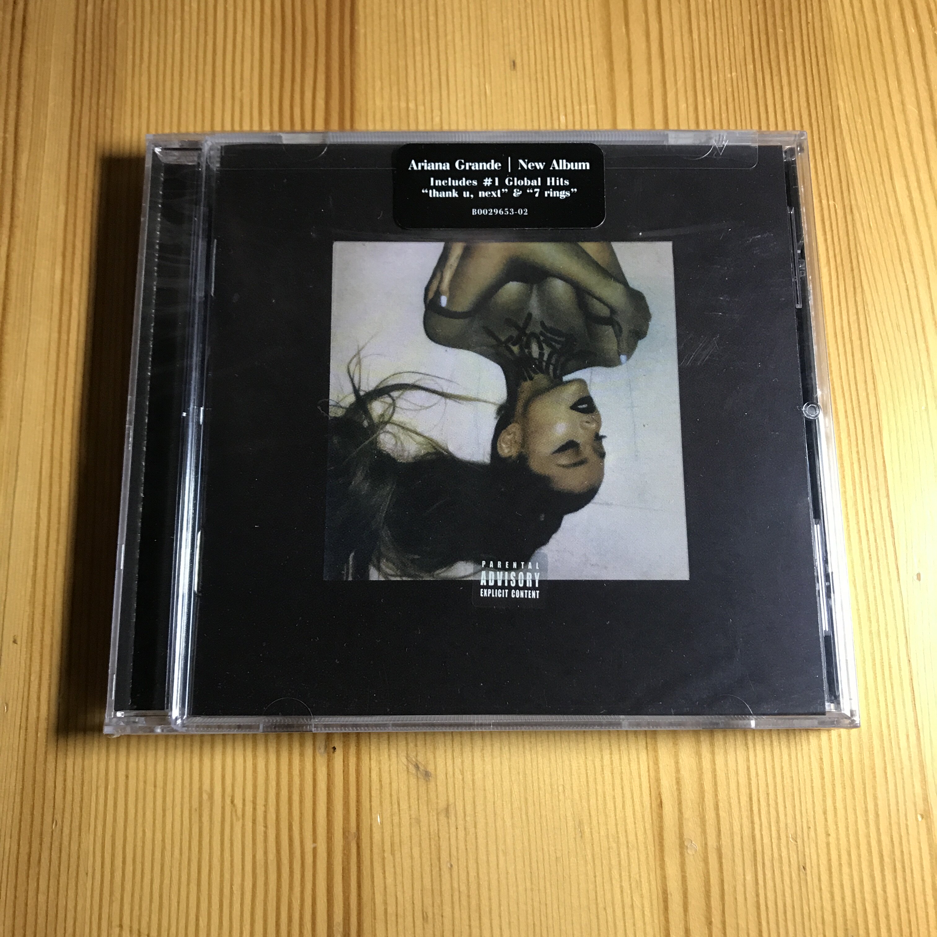 Ariana Grande Thank UNext New Unbroken Sales Spot U