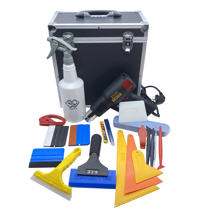 Car Cling Film Tool Suit Box Change Color Insulation Film Invisible Car Cover Toasted Gun Squeegee Construction Tools Complete special