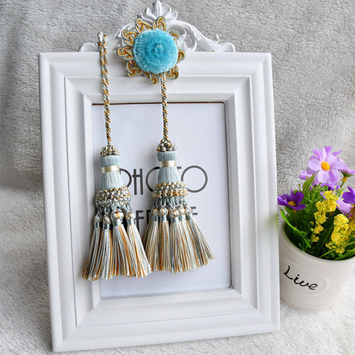 Sky River Lace curtains Small Hanging Ears Flow Suaccessories Accessories Accessories Home Sofa Table Flag Decorations Manufacturer Spot hanging ball