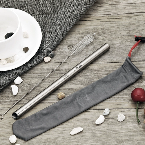 Сделайте покупки обратно в Qiankanz Keith на открытом воздухе титановая солома чистого титана.