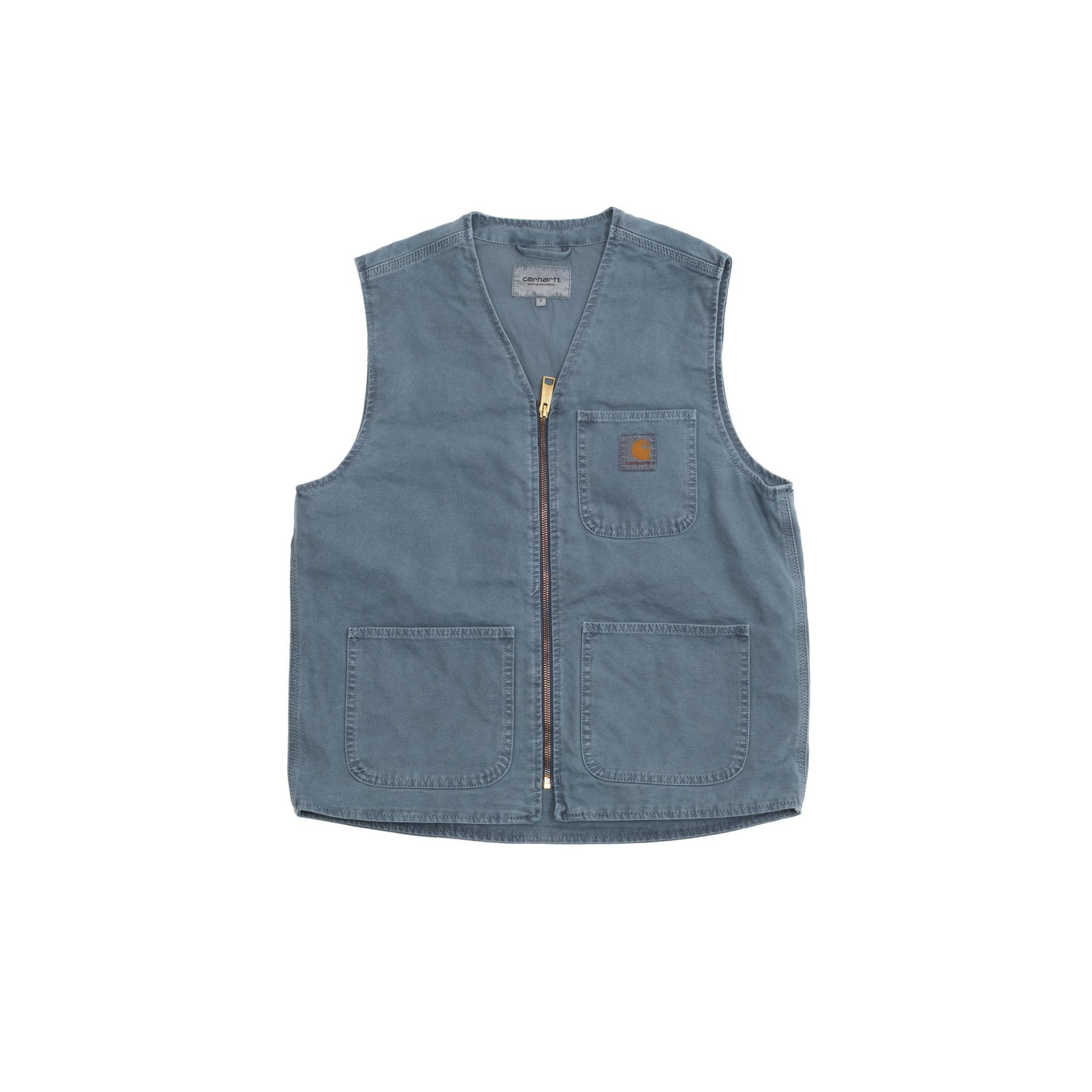 Жилеты carhartt wip arbor vest 卡哈男女水洗做旧工装马甲多口袋背心