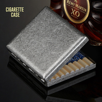 Mens pure copper 20 clothes metal clamshell ultra-thin cigarette case outdoor portable thickened personality incense smoke box