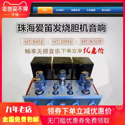 Ten-year-old store Eddie HT-A8 bile machine high-power KT88 vacuum tube handmade push-pull power amplifier factory direct operation