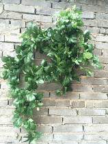 High-grade simulation creeper vine Vine simulation plant wall matching green wall hanging simulation Vine Green Vine Vine Ivy Leaf